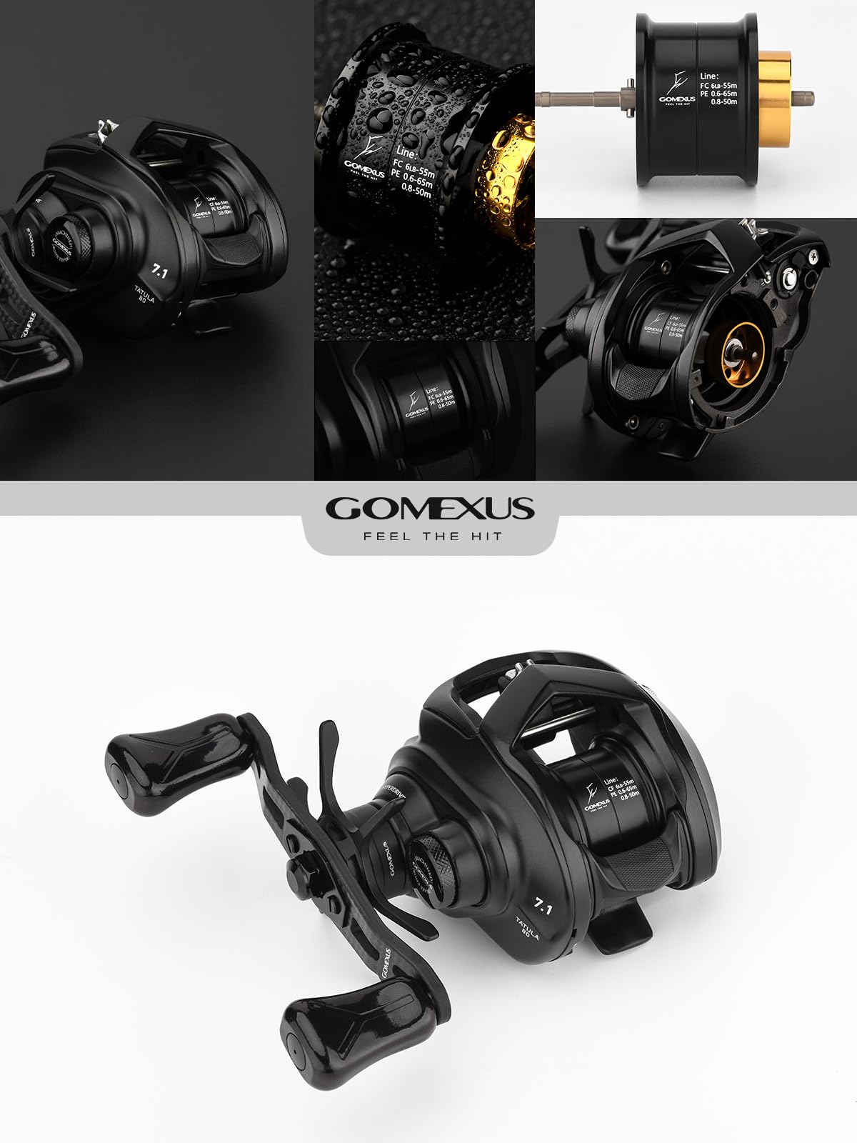 Compatible with Daiwa Tatula TW 80 reels
