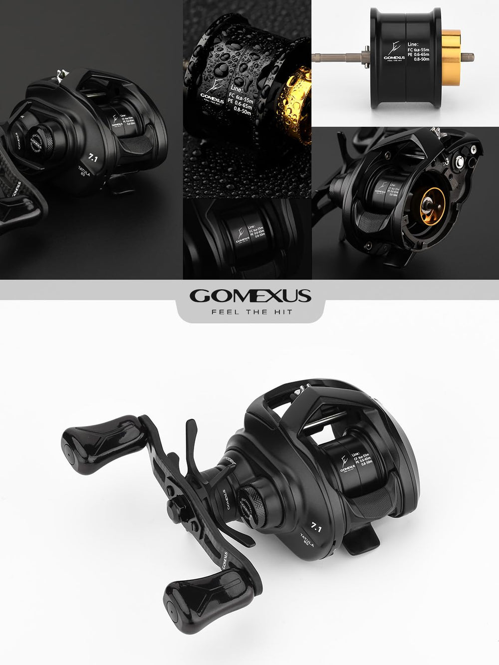 Compatible with Daiwa Tatula TW 80 reels