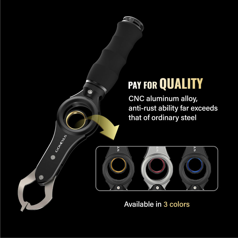 GOMEXUS corrosion-resistant fishing gear designed for harsh environments.