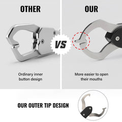 GOMEXUS ergonomic non-slip EVA handle ensures secure one-handed operation.