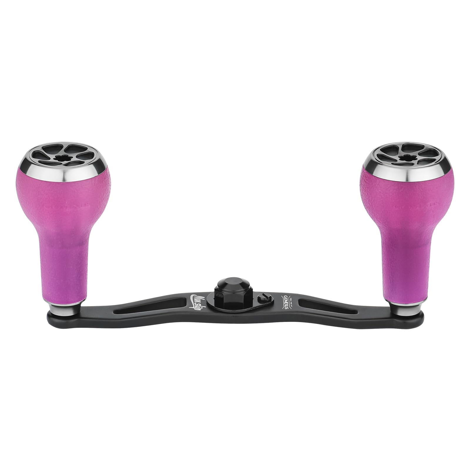GOMEXUS 100mm power handle for Shimano Curado SLX Tranx Daiwa Tatula - front view