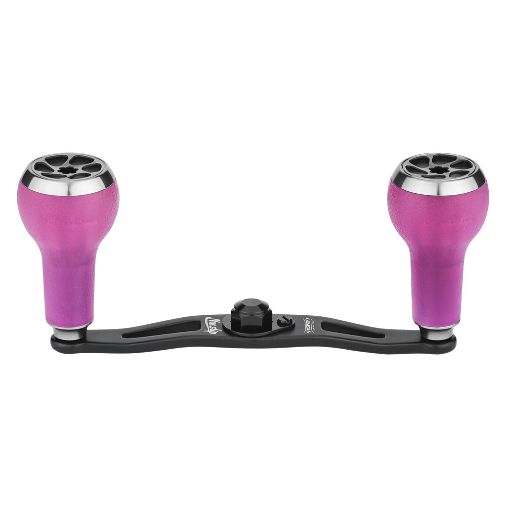 GOMEXUS 100mm power handle for Shimano Curado SLX Tranx Daiwa Tatula - front view