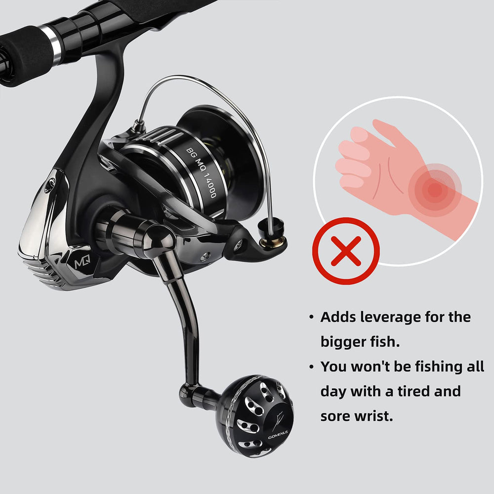 Installation image showing no-drill setup for the GOMEXUS handle