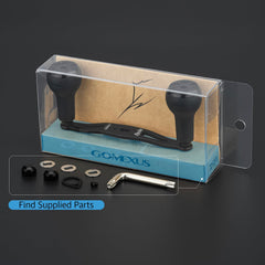 Non slip ergonomic knob made of TPE material