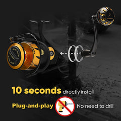 GOMEXUS power handle round knob offers ergonomic grip for comfort