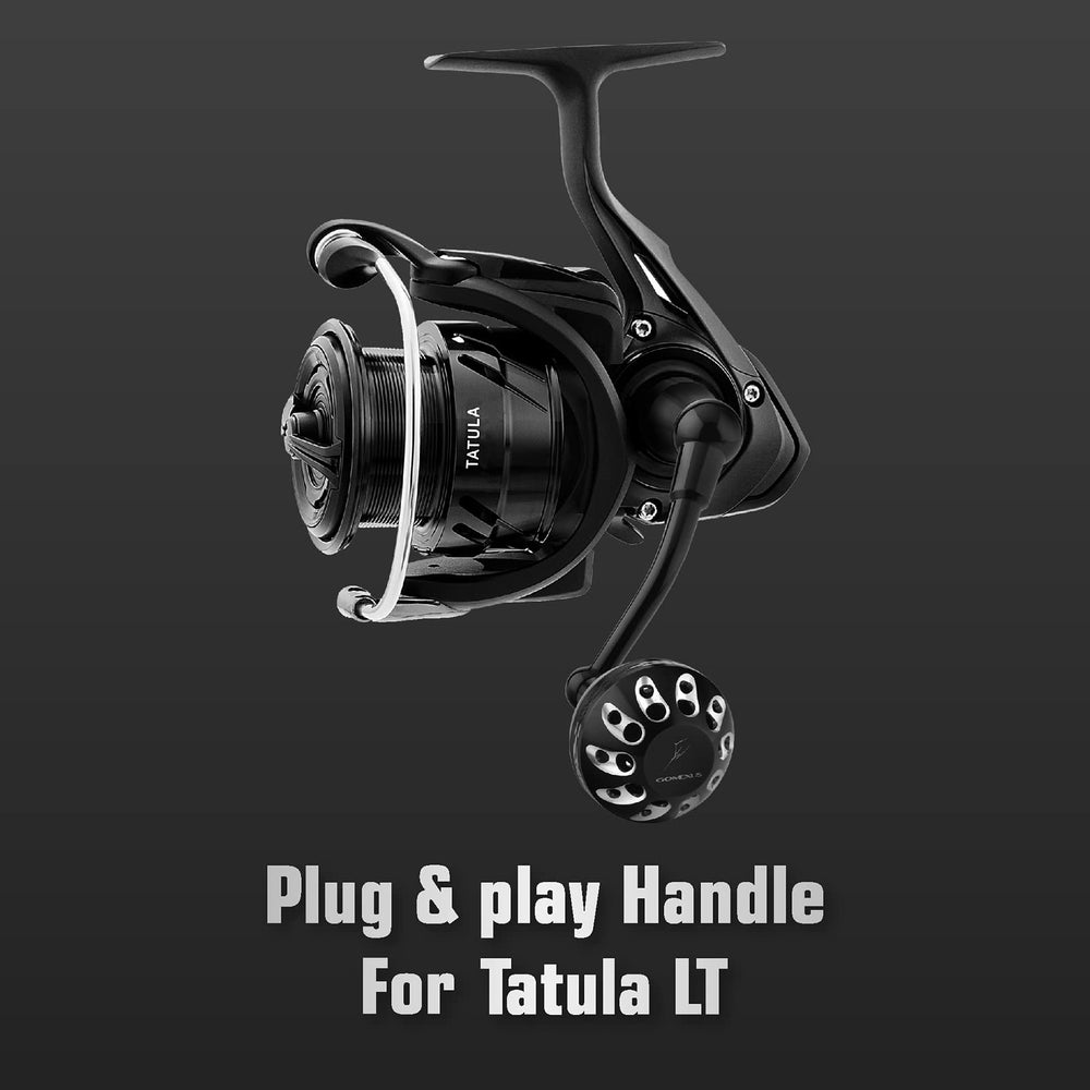 Installation shot demonstrating no-drill 10-second setup for Tatula LT reels