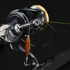 Internal hollow design for inserting a light stick during night fishing