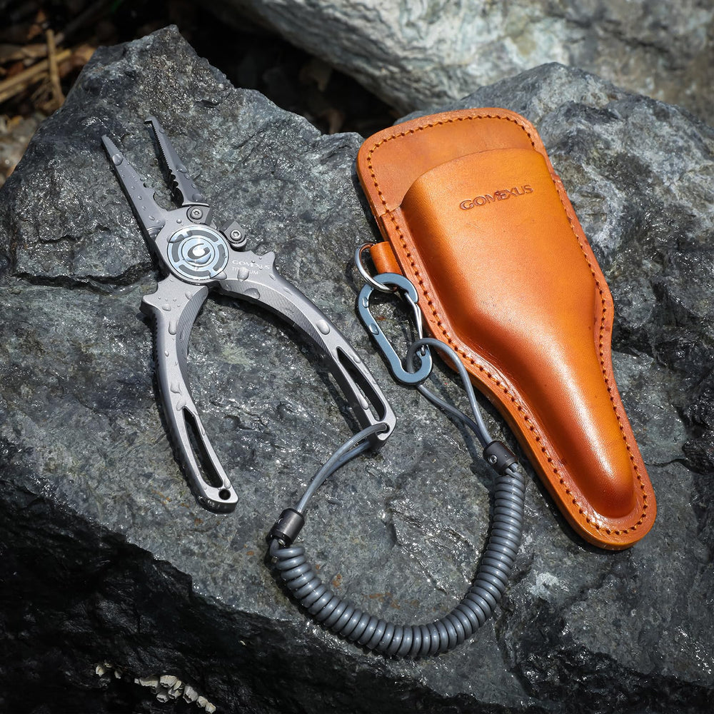 Gomexus pliers saltwater resistant design withstands coastal fishing conditions.