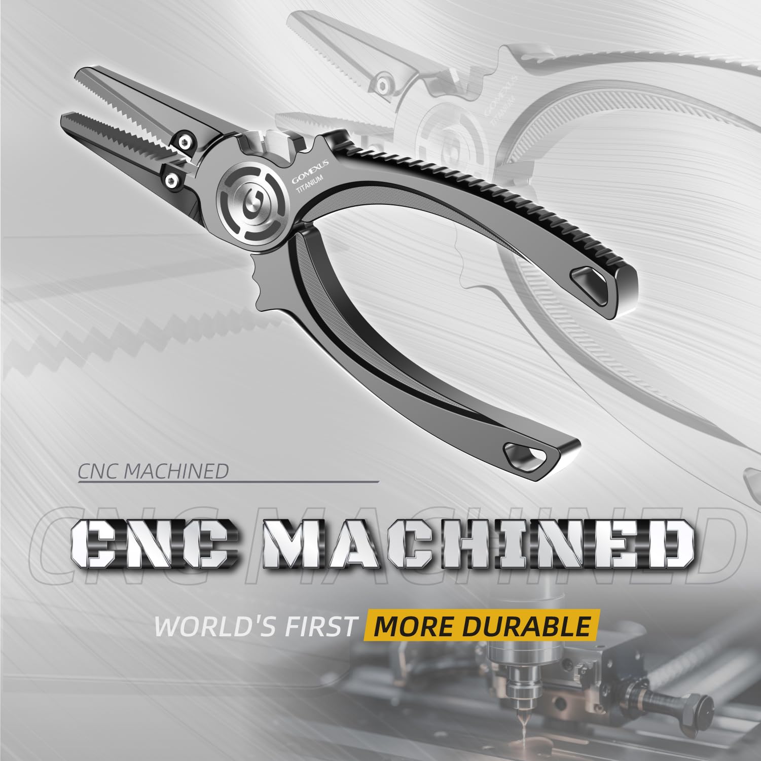 Gomexus pliers in saltwater use demonstration