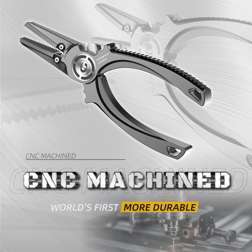 Gomexus pliers in saltwater use demonstration