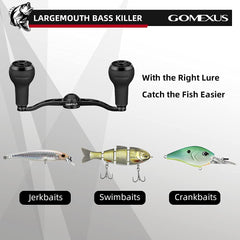 Knob specifications: 27mm diameter, 15.5g weight, includes 2 bearings and 1 bushing