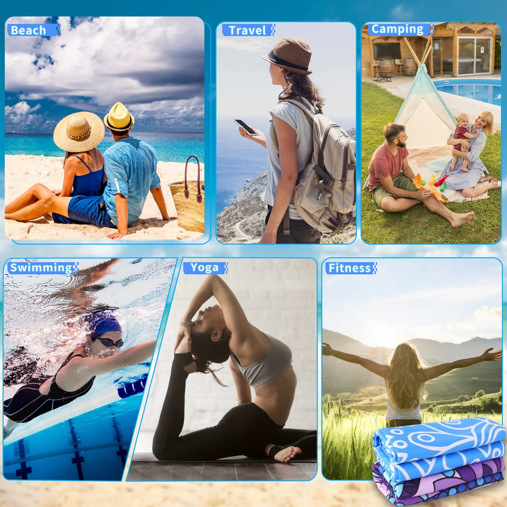 Gomust gift-packaging beach towel set signals two-pack practicality for gifting