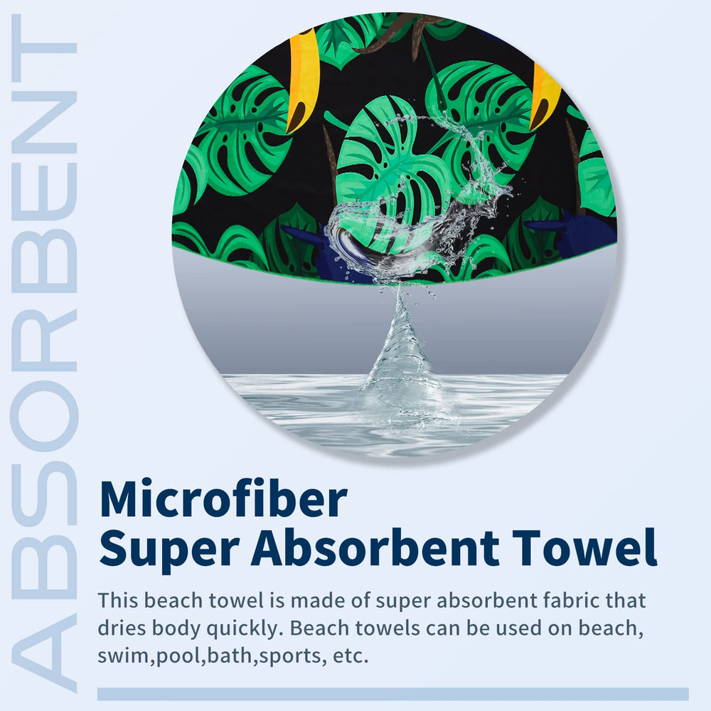Gomust beach towel travel-camping-uses ready for versatile trips.