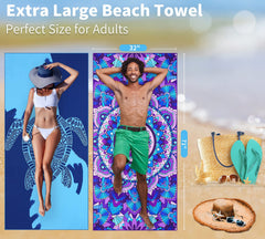 Gomust two-pack enhances travel-friendly towel convenience