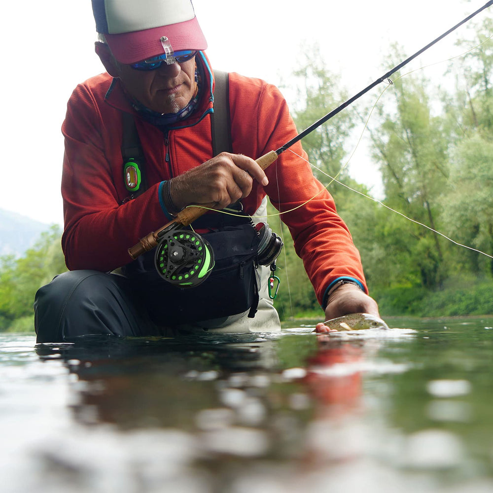 Gonex 12 fly kit offers color variety for different water conditions.