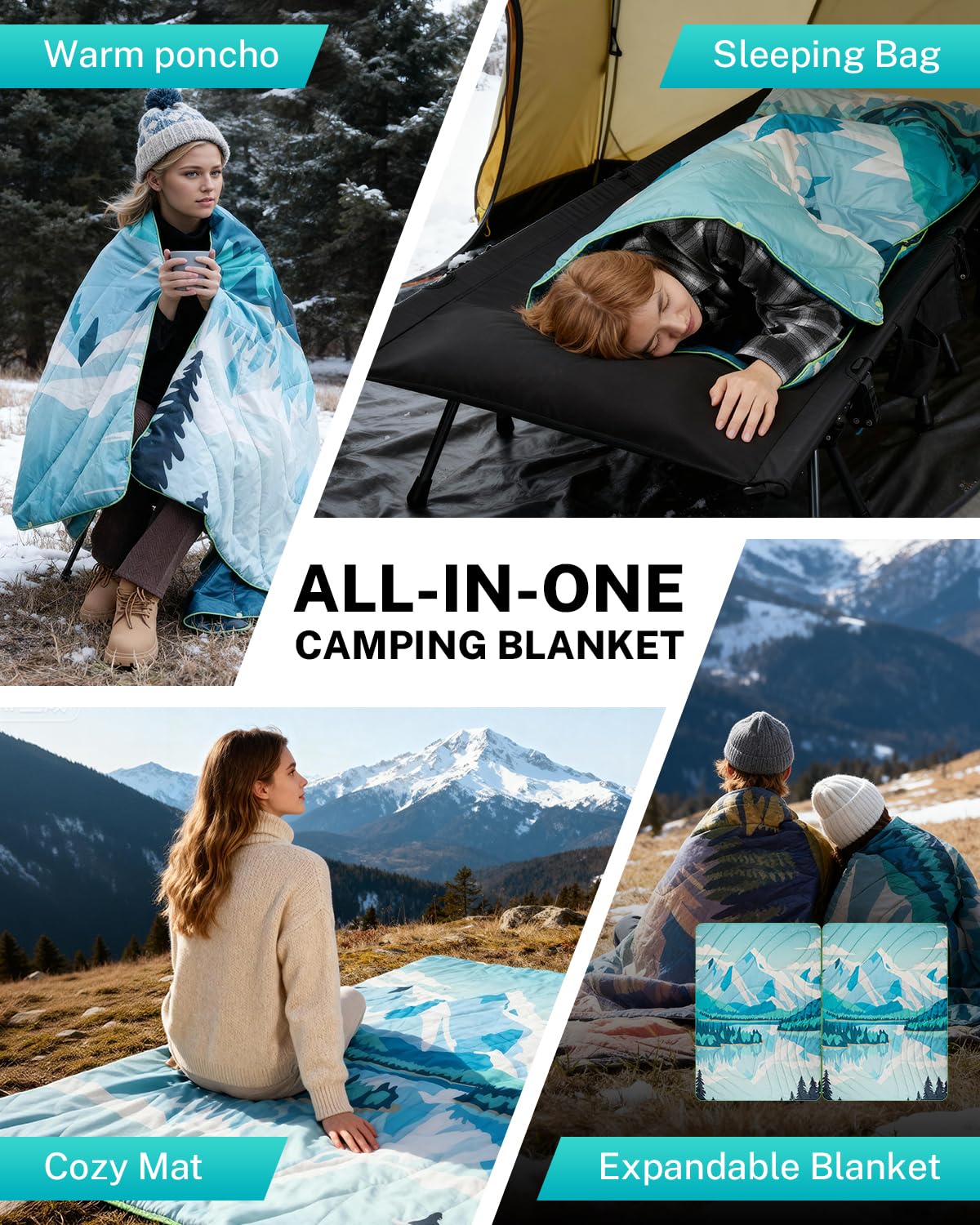 Gonex AeroWarmth water-repellent outer shields against drizzle