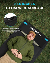 Gonex cot height modes provide versatile clearance for rugged or tent spaces.