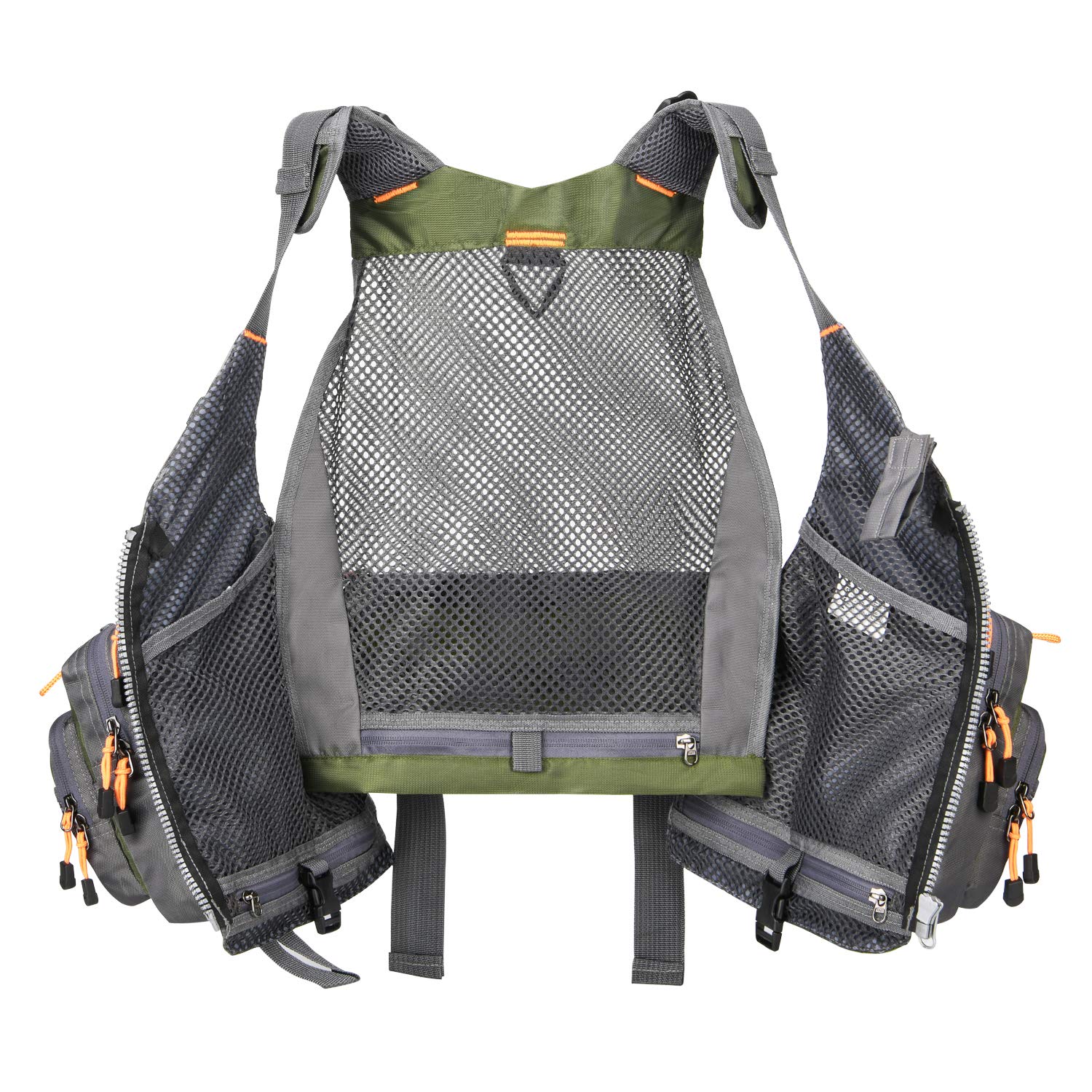 Adjustable waist and shoulder straps on Gonex vest