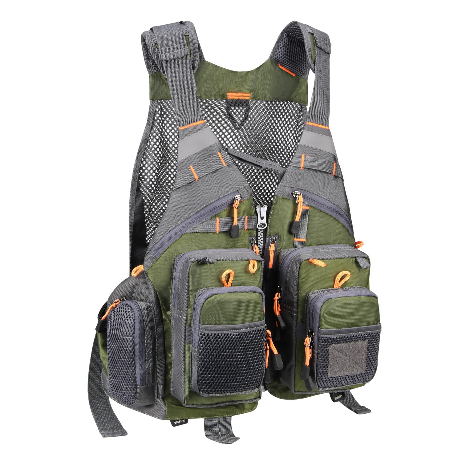 Gonex vest premium SBS zippers for smooth opening under stress