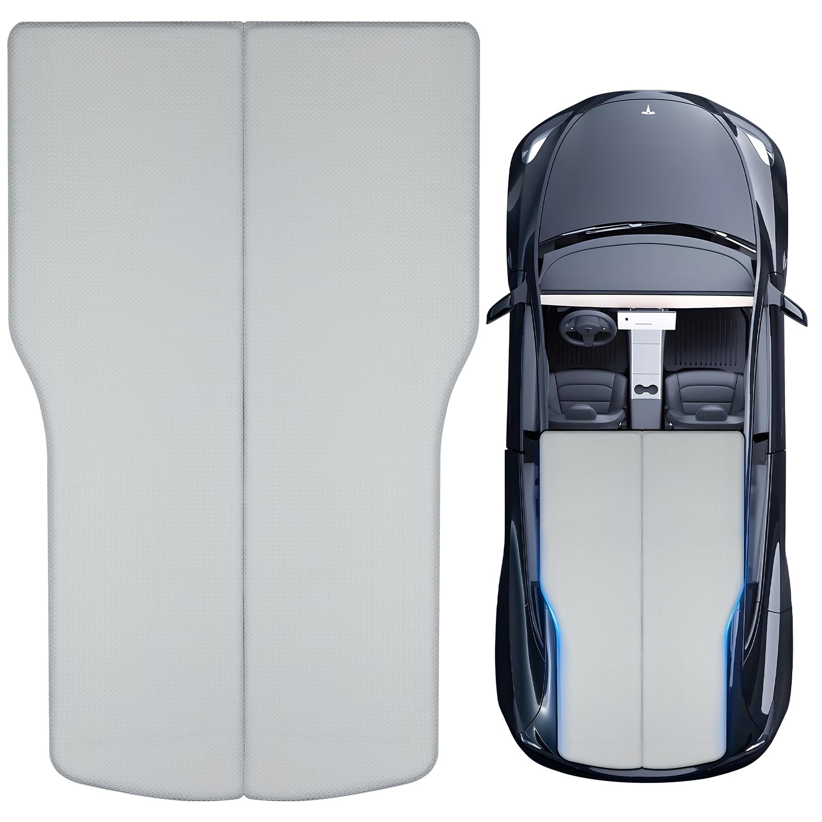 Gonex foam mattress for Tesla Model Y fit, a spacious backseat bed for road trips