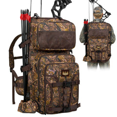 Gonex hunting bow case backpack buckle straps secure your bow during transport.