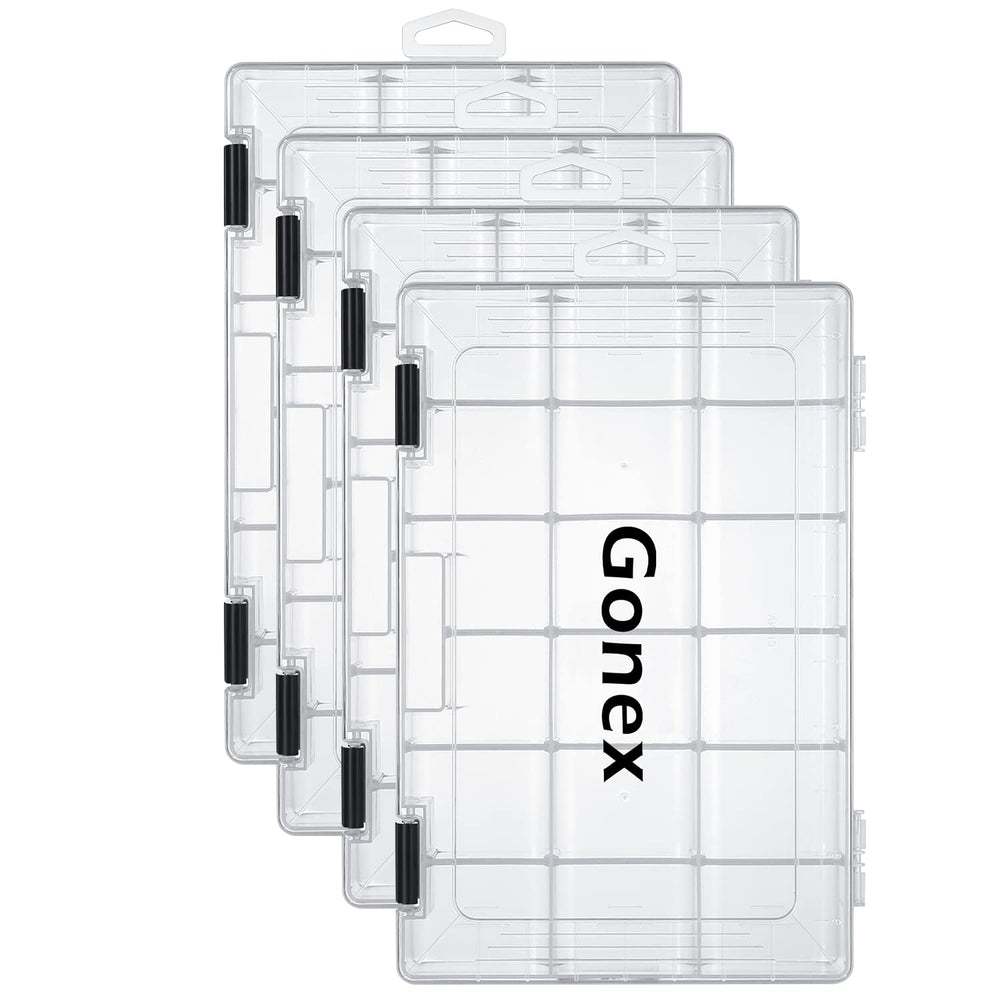 Organized storage for lures, hooks and fishing accessories