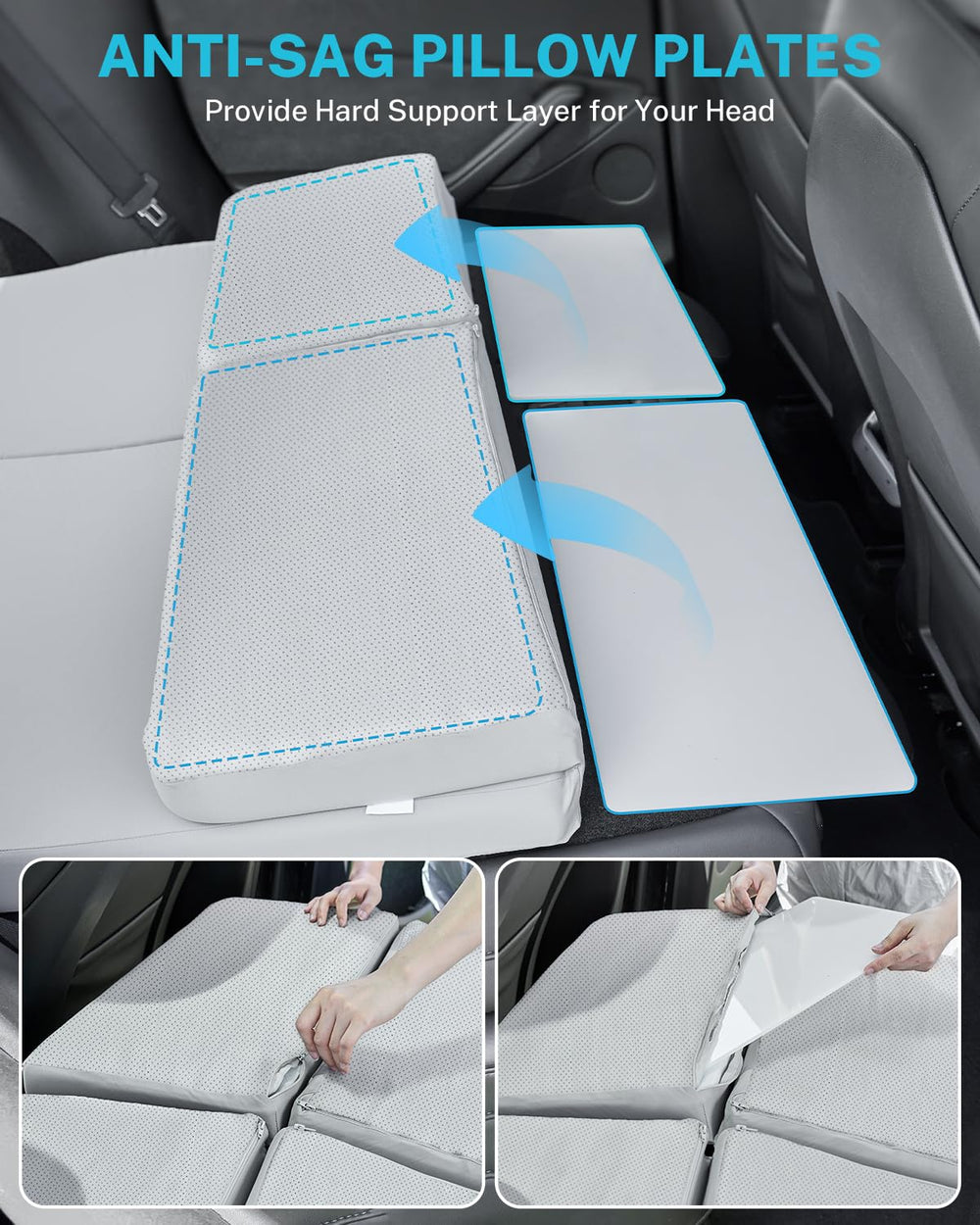 Gonex memory foam mattress portable design ideal for road trips and camping