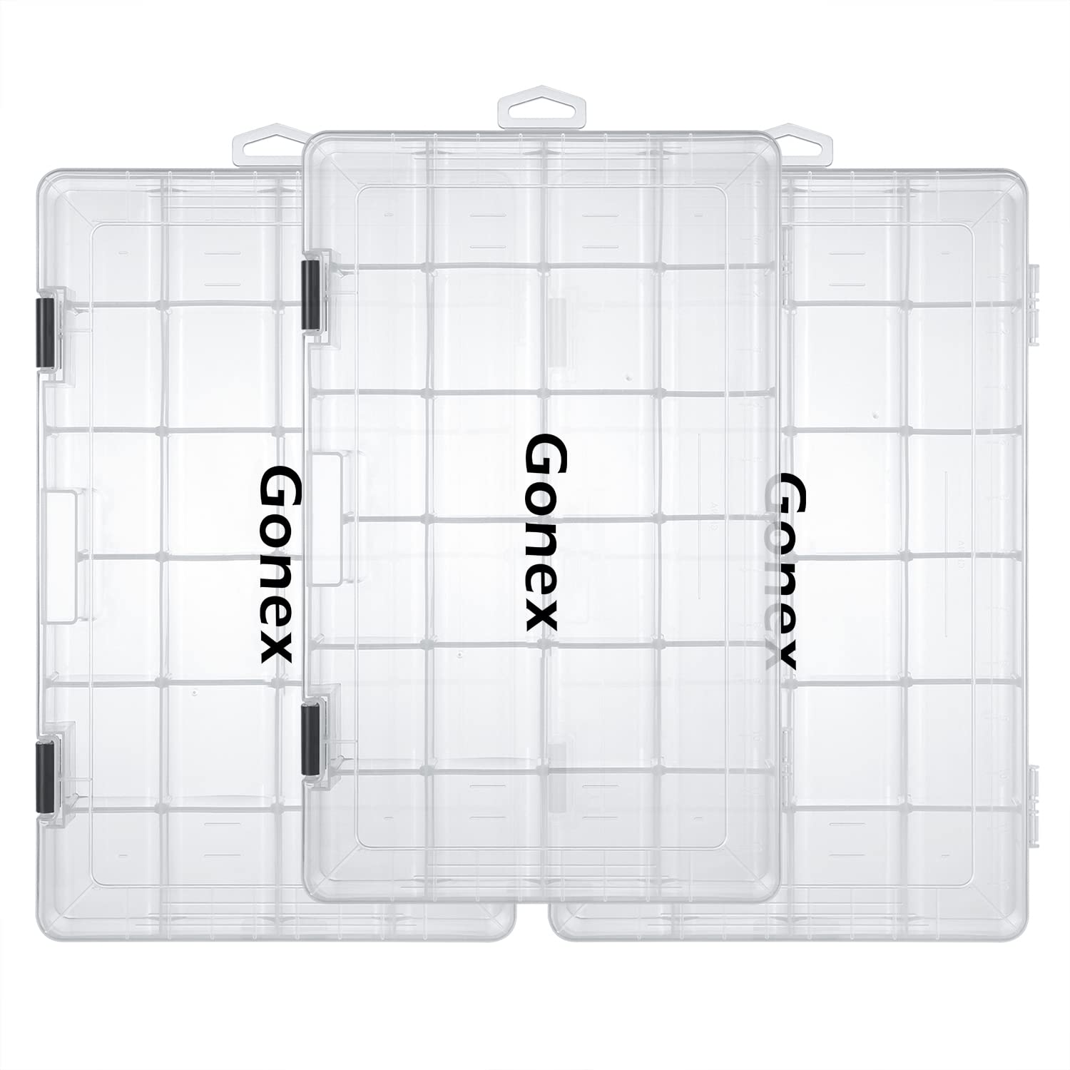 Gonex organizer keeps small accessories like nuts, screws, beads neatly separated.