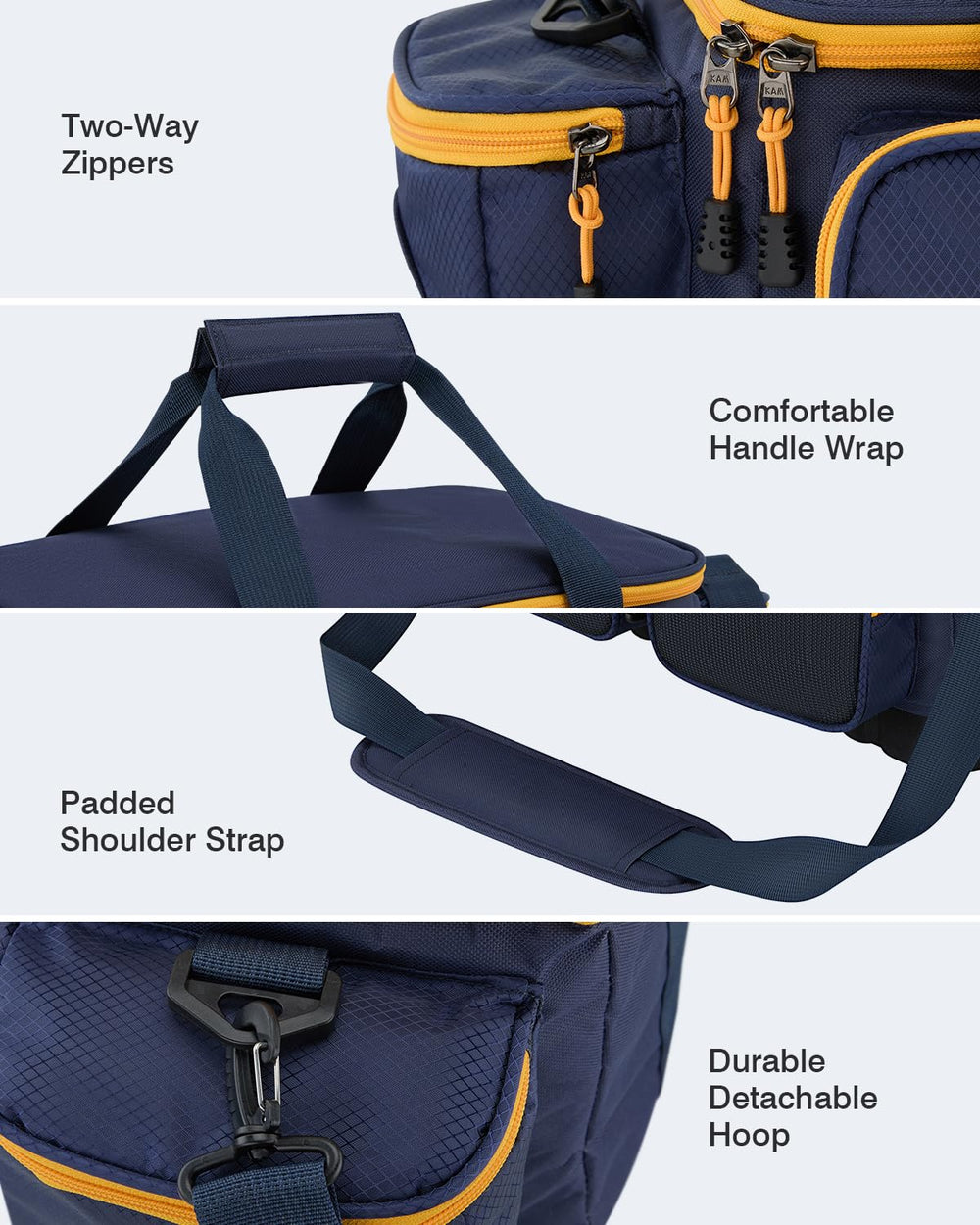 Gonex 420D material provides tear resistance for rugged outdoor use