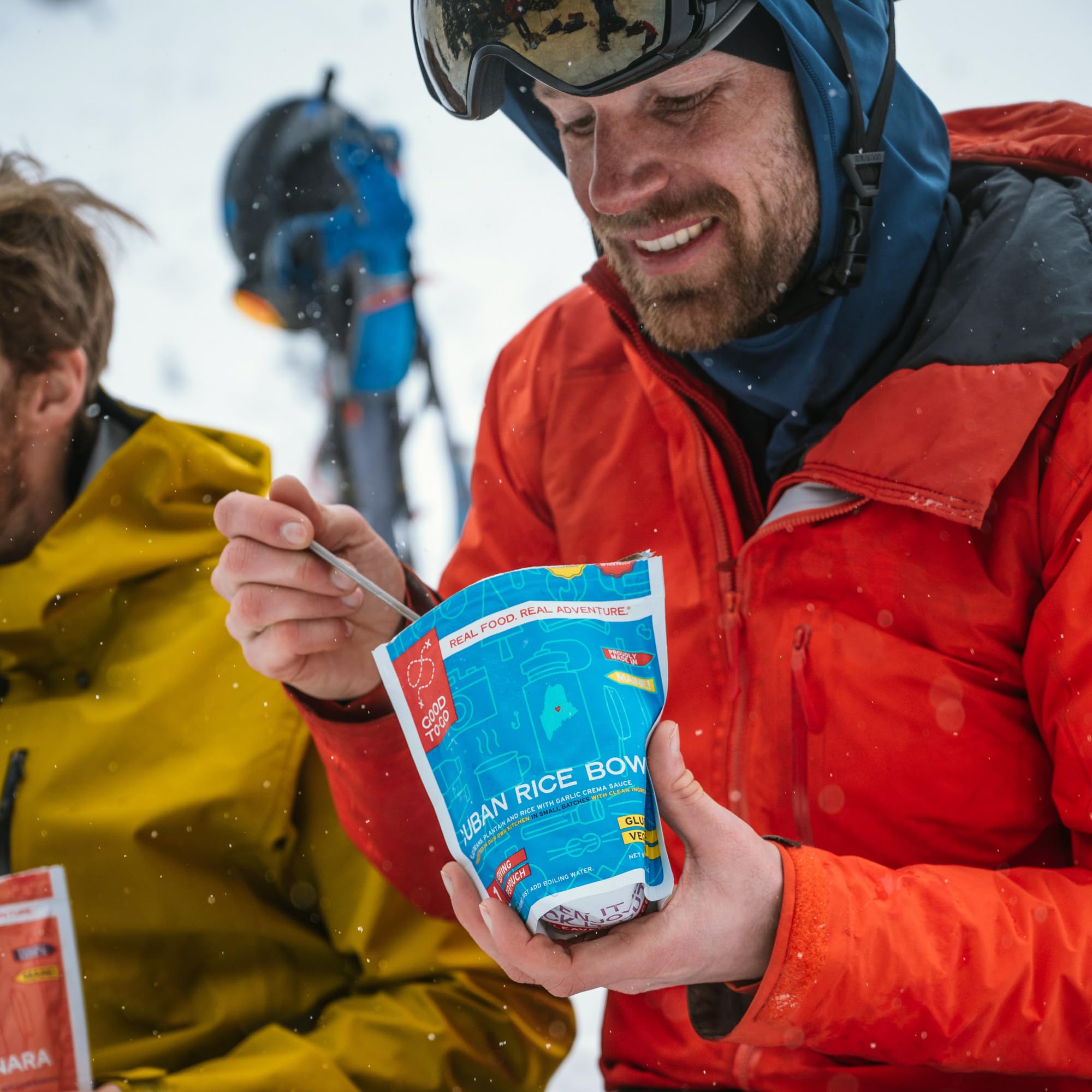 GOOD TO-GO Cuban Rice Bowl ideal for backpacking adventures.