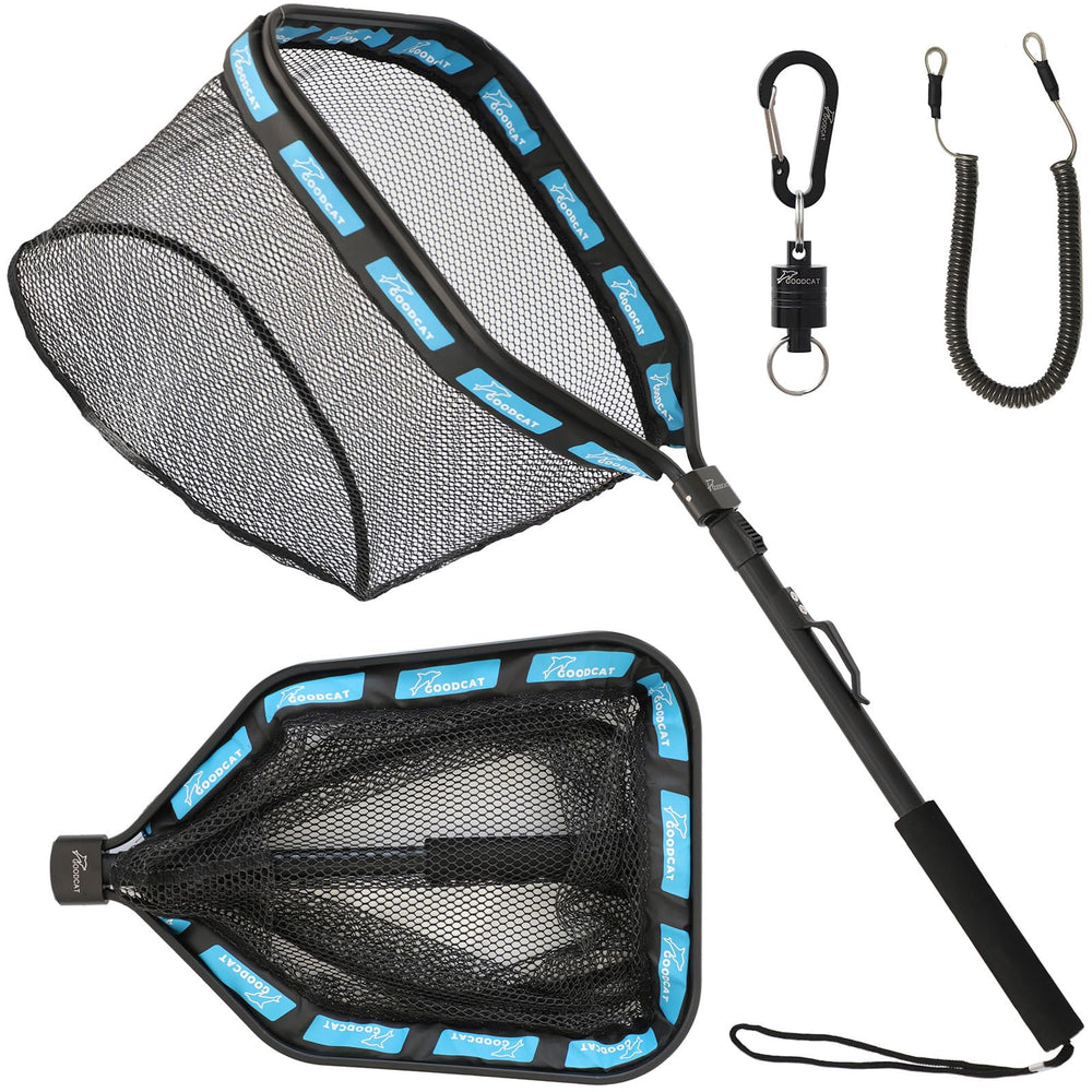 GOODCAT landing net angled assembly