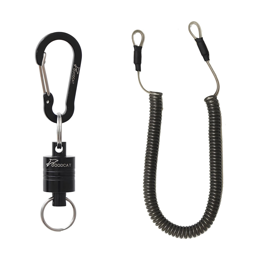 Floating design with magnetic release on GOODCAT net