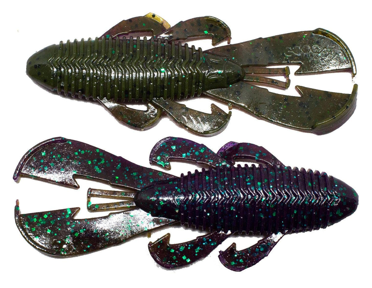 Googan Baits Bandito Bug 4in front view with lifelike crawling action for bass