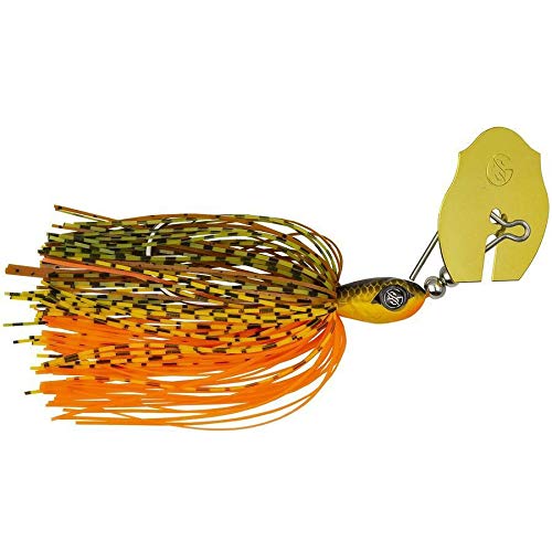 Googan Baits Clickbait skirted jig mimics prey with lifelike action at slow retrieves