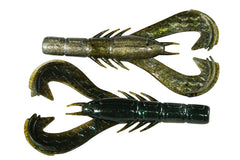 Googan Baits Krackin' Craw 3 natural water-action shot highlighting thumping action and vibration.