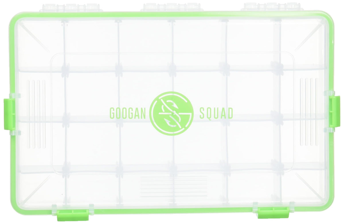 Googan Squad 2.0 Casket 3600 dimensions help keep tackle neatly organized.