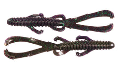 Googan Baits Trench Hawg ribbed body and long claws deliver exaggerated action for trophy bass.