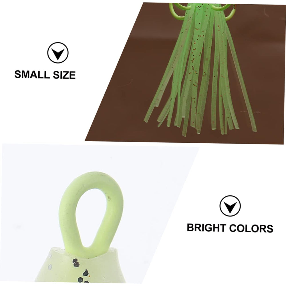 GOOHOCHY 7cm glow squid hook suits compact setups for quick trolling.