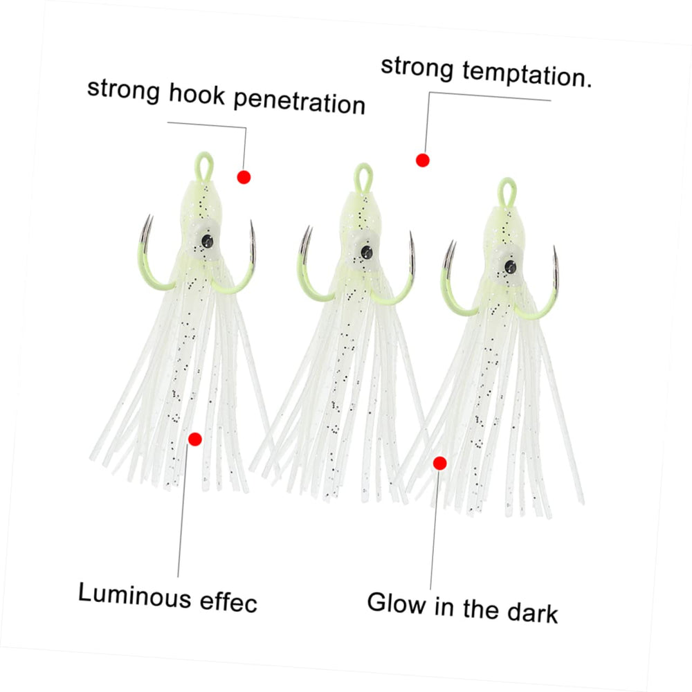 GOOHOCHY soft plastic lure offers easy casting and reliable lure action.