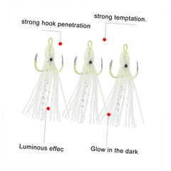 GOOHOCHY soft plastic lure offers easy casting and reliable lure action.