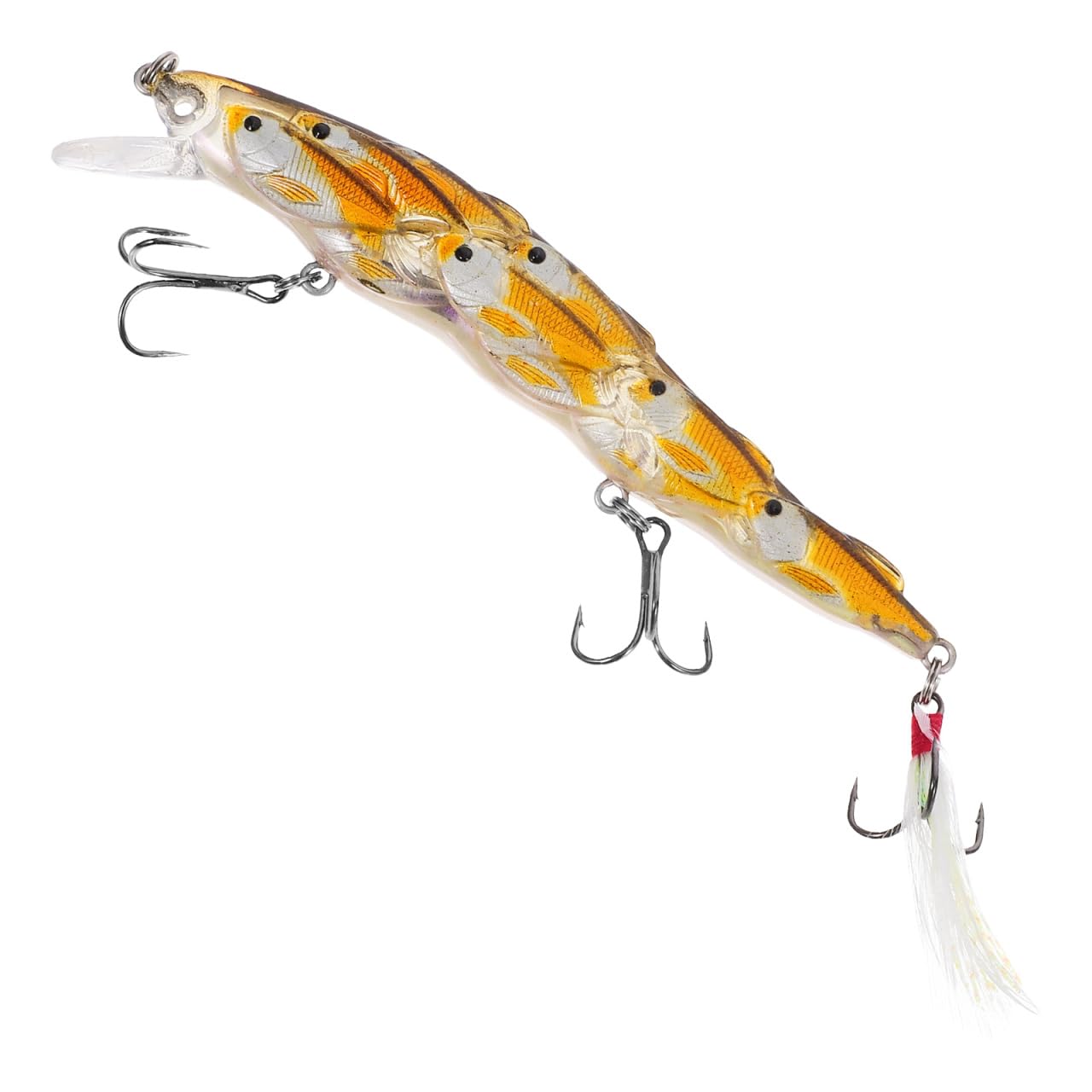 GOOHOCHY 15 fish-shape lure with lifelike profile to attract sea fish