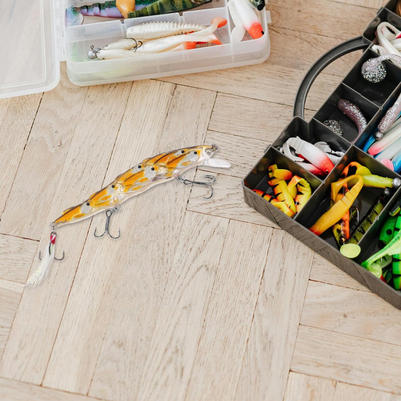 GOOHOCHY 15 heavy-duty lure stands up to aggressive strikes