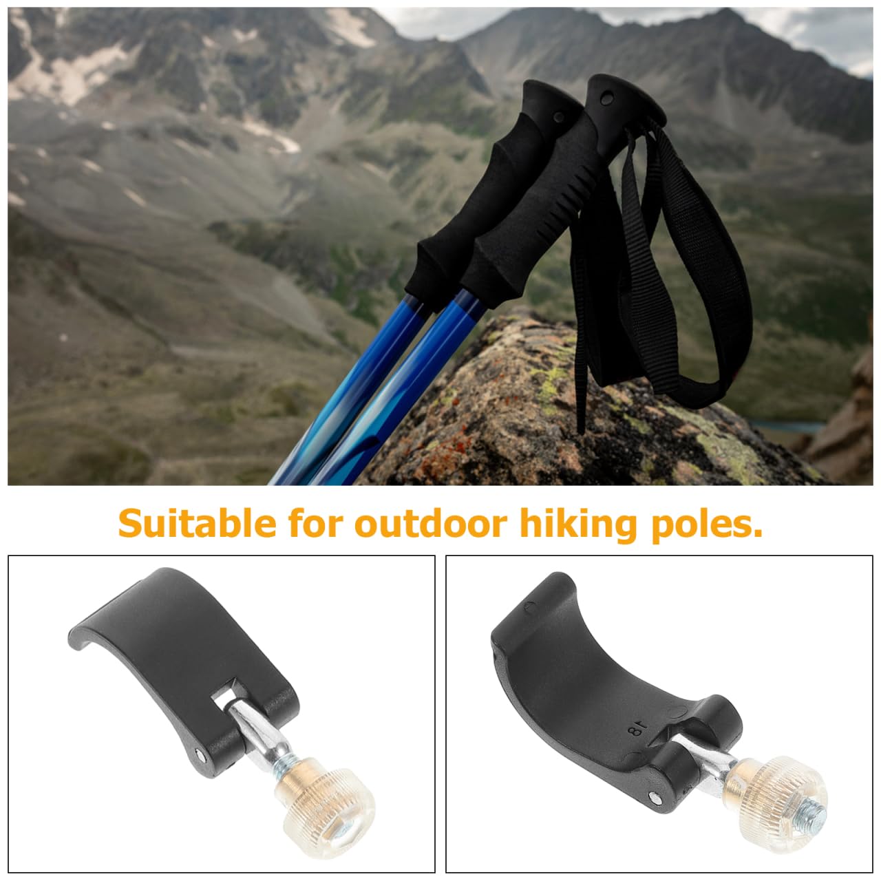 GOOHOCHY non-slip design provides secure grip during long ascents.
