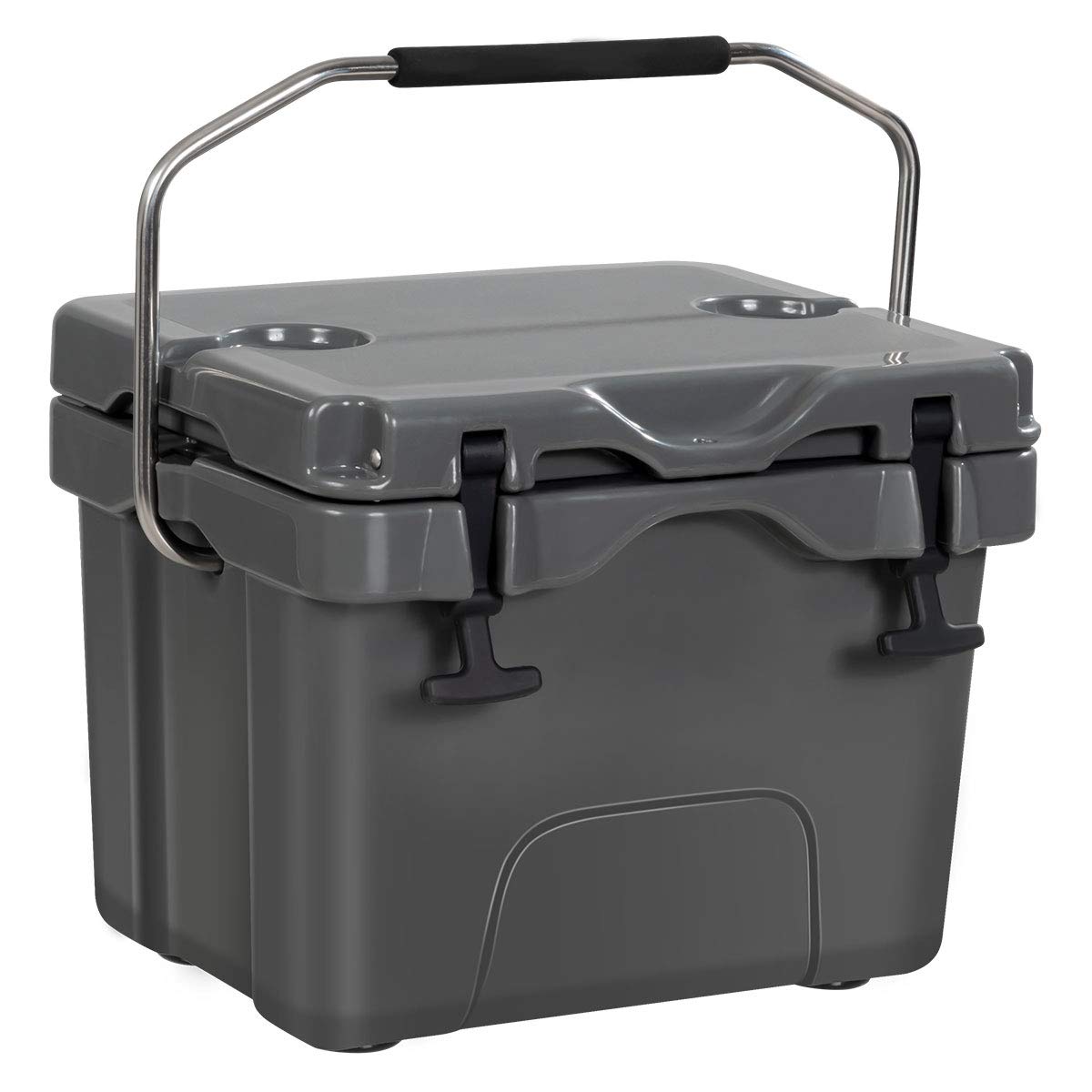 Goplus 16-quart cooler front view for portable outdoor cooling.