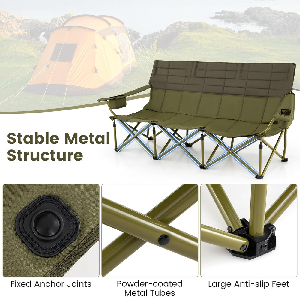 Goplus chair with included storage bag for simple transport