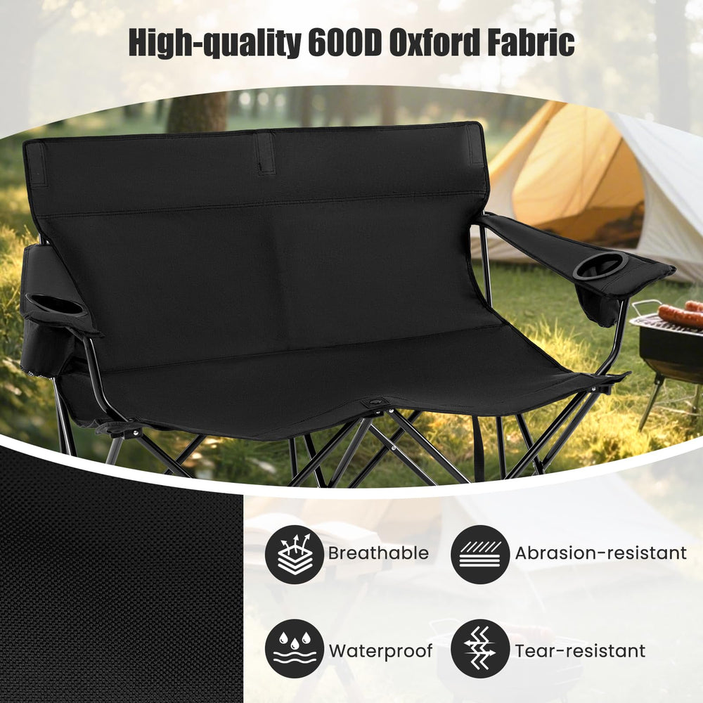 Goplus fabric 600D Oxford material resists wear while outdoors