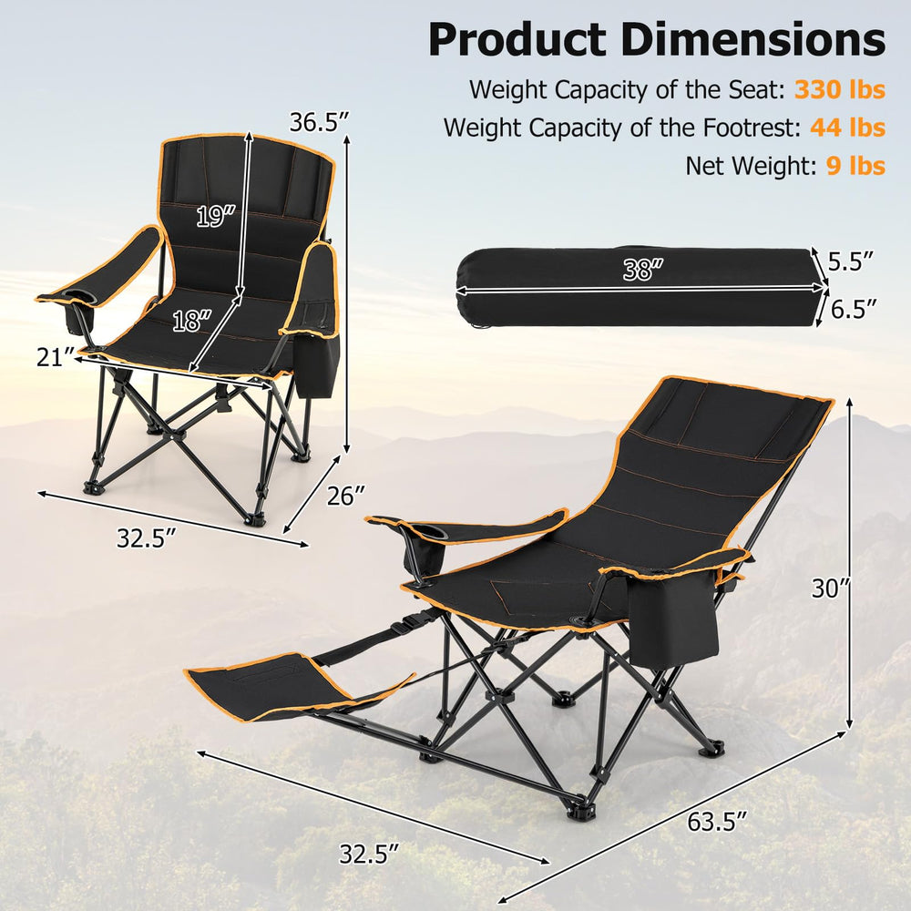 Goplus adjustable backrest for personalized comfort outdoors