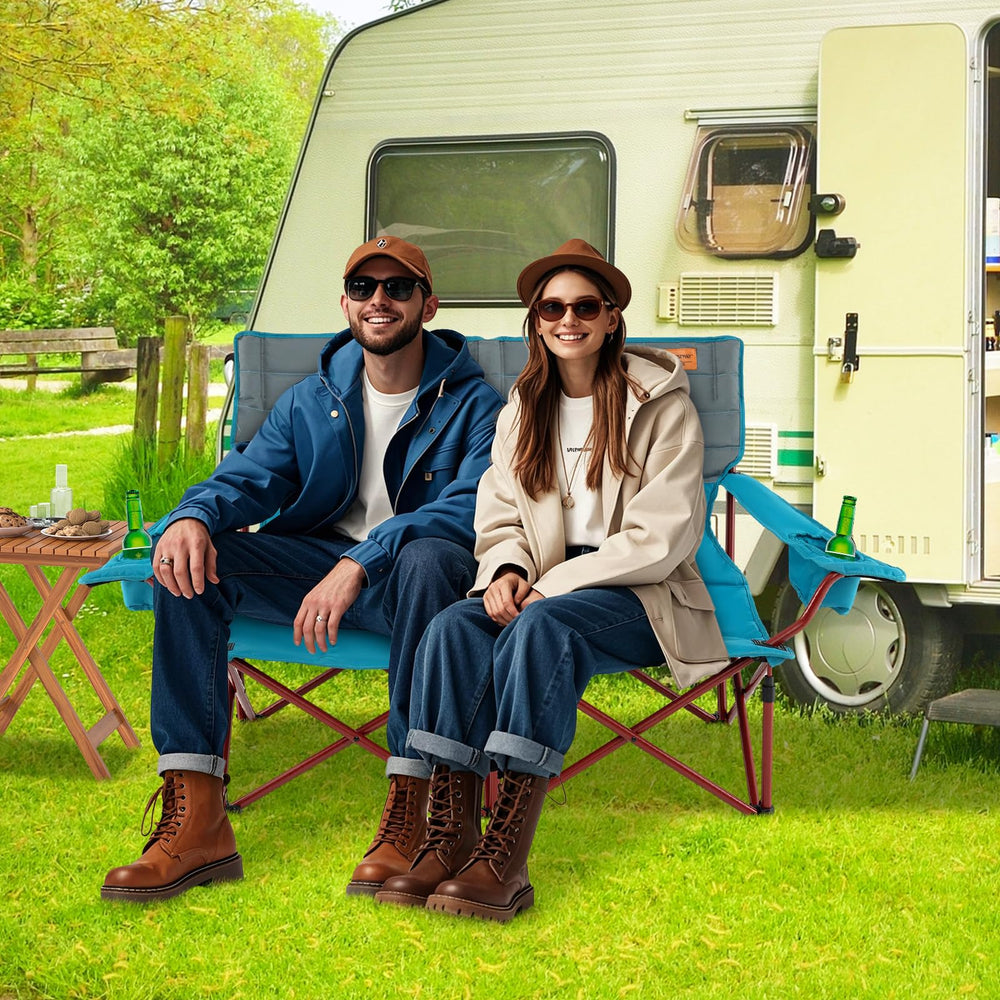 Goplus beach picnic setup ideal for travel and camping.