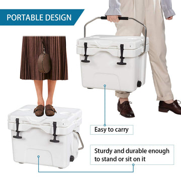 Goplus bear-resistant rotomolded build withstands rugged outdoor use