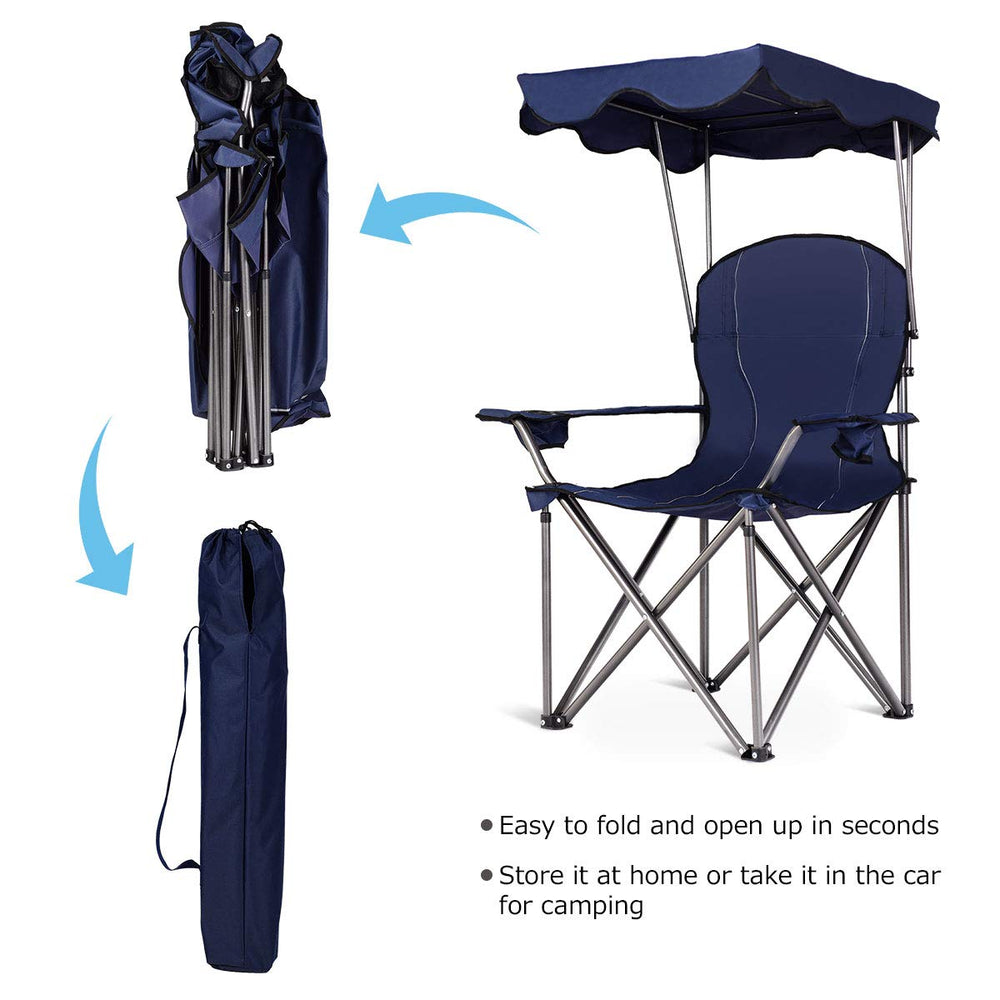 Goplus carry bag included for simple transport and storage.